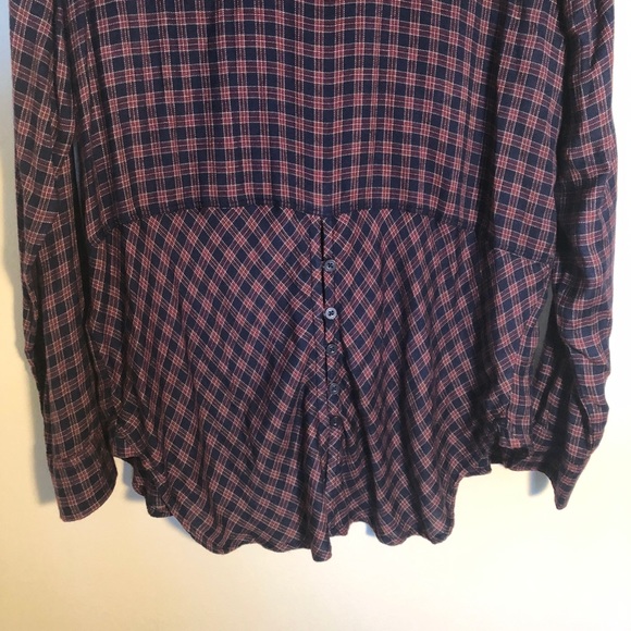 Lucky Brand | Boyfriend shirt | Plaid | L - Picture 4 of 6